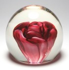 Magnum Vintage Murano Rose Paperweight