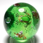 Baccarat 1974 Limited Edition Frog on a Pond Paperweight