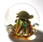 Magnum Maude and Bob St. Clair Sulphide Turtle Paperweight