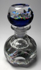 Perthshire PP15 Magnum Faceted Millefiori Paperweight Inkwell