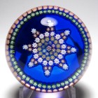Large Perthshire PP65 Limited Edition Millefiori Paperweight with Star Pattern and Certificate
