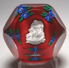 Modern St. Louis Cupid Amour Sulphide Paperweight