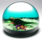 Magnum Caithness William Manson African  Chameleon Paperweight - Limited Edition