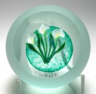 Correia Buzzini Limited Edition Calla Lilies Paperweight