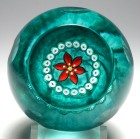Caithness Faceted Miniature Poinsettia Paperweight (Second Version)